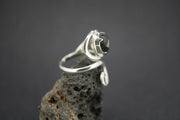 Easdale Gold Sterling Silver Swirl Ring