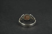 Pearl Sterling Silver Celtic Ring