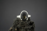 Easdale Gold Sterling Silver Oval Ring