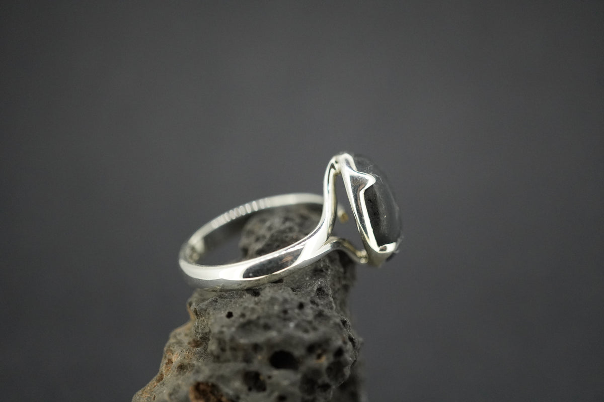 Easdale Gold Sterling Silver Oval Ring