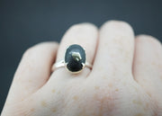 Easdale Gold Sterling Silver Oval Ring
