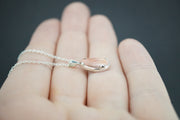 Scottish Agate Sterling Silver Drop Pendant