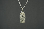 Edinburgh Cobblestone Sterling Silver Clasp Pendant