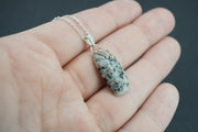 Edinburgh Cobblestone Sterling Silver Clasp Pendant