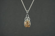 Edinburgh Cobblestone Sterling Silver Celtic Pendant