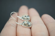 Edinburgh Cobblestone Sterling Silver White Earrings