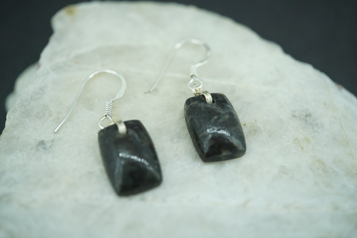 Edinburgh Cobblestone Sterling Silver Drop Earrings