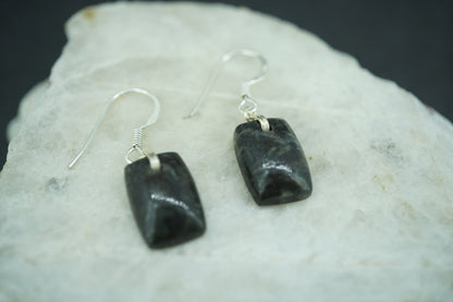 Edinburgh Cobblestone Sterling Silver Drop Earrings