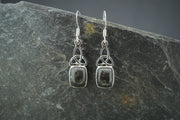 Edinburgh Cobblestone Sterling Silver Celtic Earrings