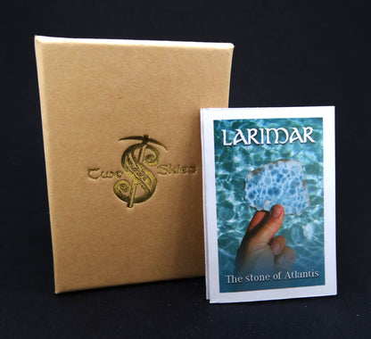 'Siren Song' Larimar Sterling Silver Statement Ring