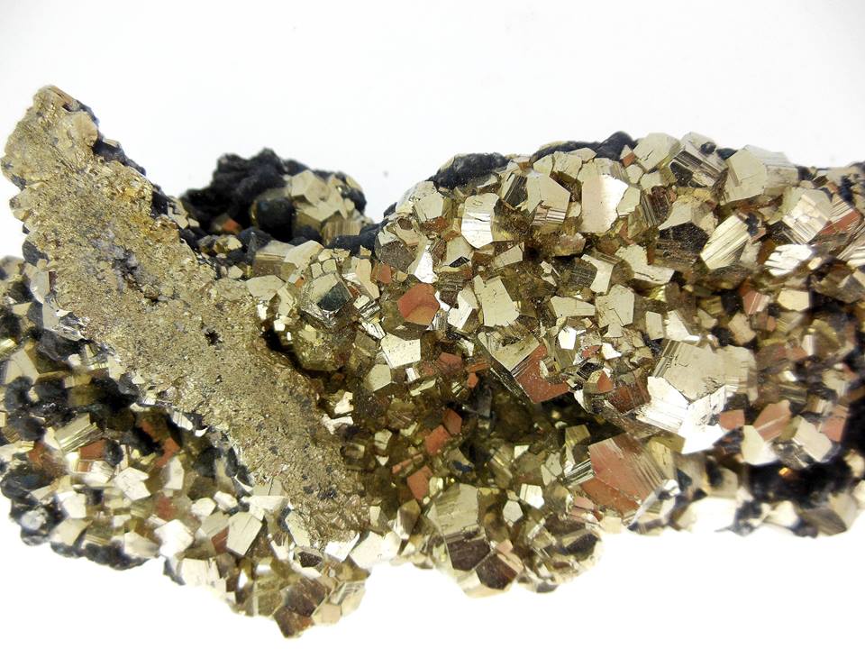 Glittering Pyrite Sterling Silver Pendant