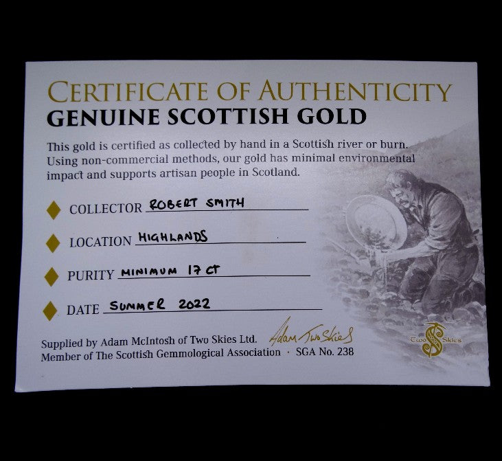 Scottish Gold Nugget - Highlands, 2022 - 5.114g