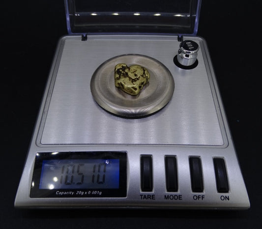 Scottish Gold Nugget Undisclosed Location, 2014  - 10.510g
