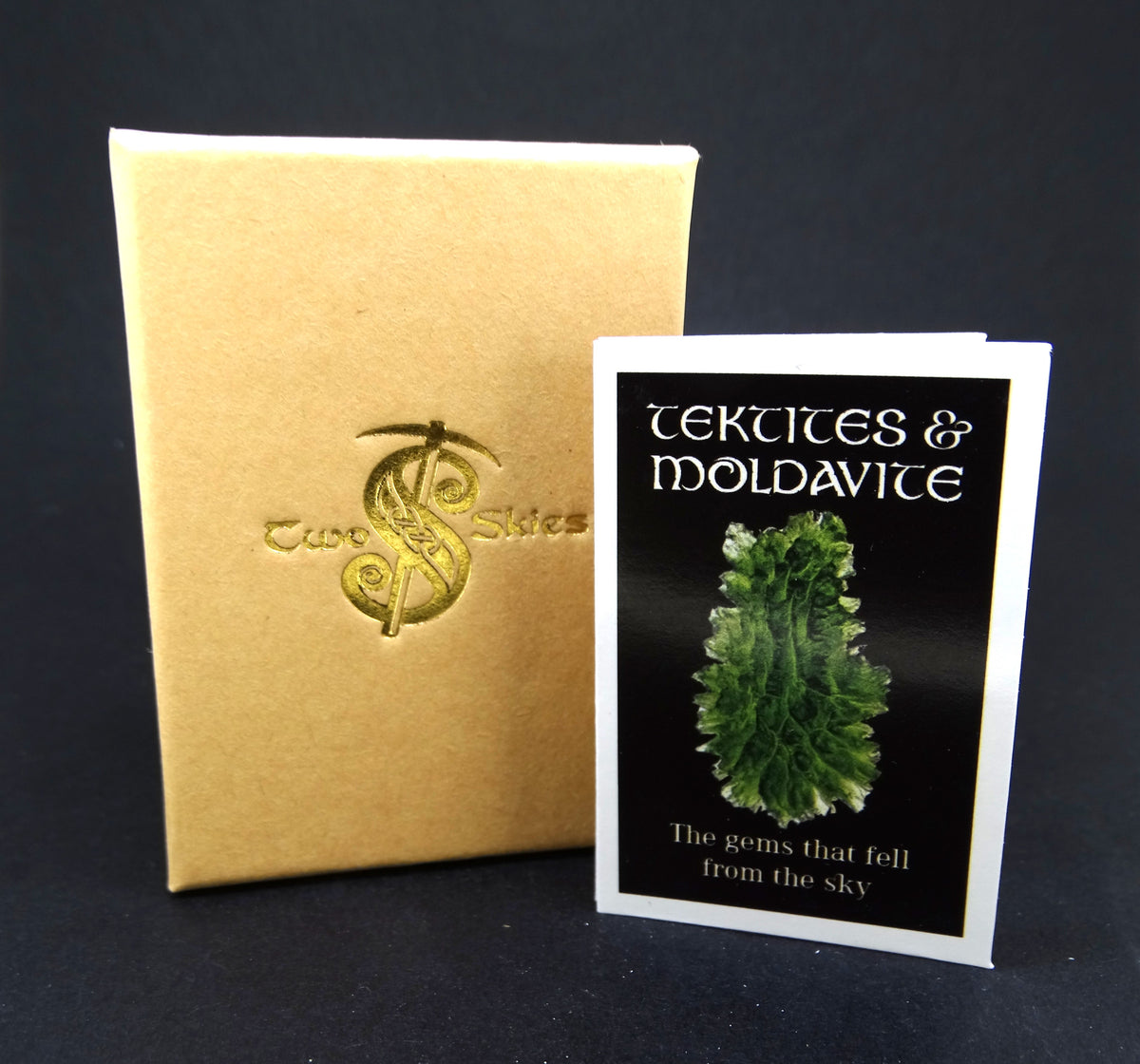 Moldavite Sterling Silver Wrap Ring