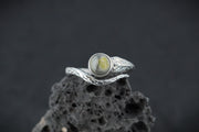 Skye Marble Sterling Silver Serpent Ring image 0