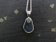 Large Gold Nugget Sterling Silver Pendant - 22x10mm image 4