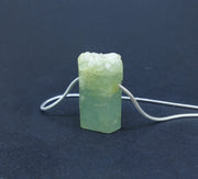 Rough Aquamarine Sterling Silver Necklace image 2