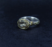 'Kiltyrie' Pertshire Smoky Quartz Scottish Gold & Silver Ring image 7