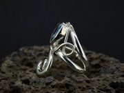 Blue Topaz Sterling Silver Ring image 3