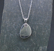 Fordite Sterling Silver Pendant image 5