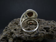 Arthur's Seat Jasper & Red Garnet Sterling Silver Ring image 4