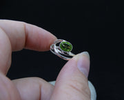 Peridot Sterling Silver  Ring image 2