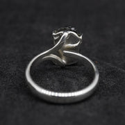 Moldavite Sterling Silver Ring image 4