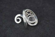 Orrock 'Diamond' Sterling Silver Ring image 4