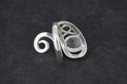 Orrock 'Diamond' Sterling Silver Ring image 4