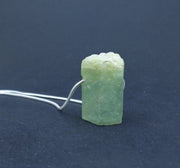 Rough Aquamarine Sterling Silver Necklace image 6