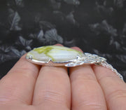 Highland Marble Celtic Waterfall Sterling Silver Pendant image 4