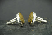 Ammonite Sterling Silver Cufflinks image 2