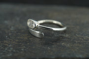 Orrock 'Diamond' Sterling Silver Wrap Ring image 3