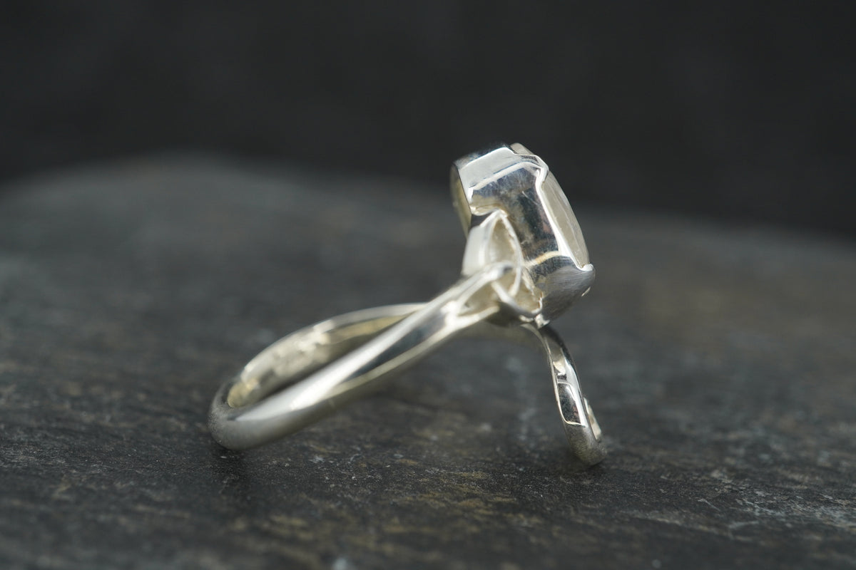 Orrock 'Diamond' Sterling Silver Celtic Ring image 3