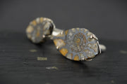Ammonite Sterling Silver Cufflinks image 3