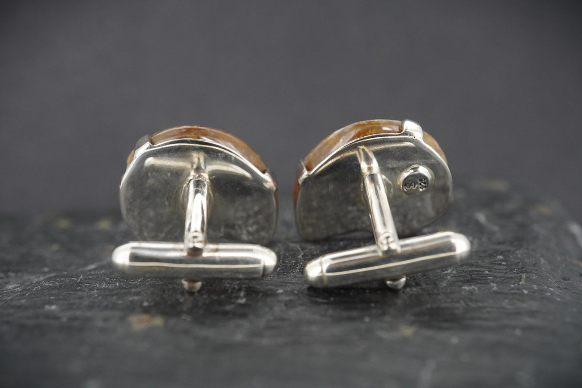 Ammonite Sterling Silver Cufflinks image 4