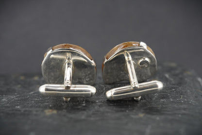 Ammonite Sterling Silver Cufflinks image 4