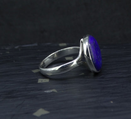Lapis Lazuli Sterling Silver Ring image 5