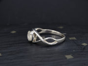 Orrock 'Diamond' Sterling Silver Ring image 3