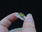Peridot Sterling Silver  Ring image 2