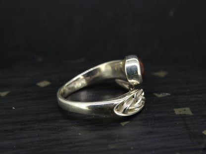 Arthur's Seat Jasper Sterling Silver Wrap Ring image 3