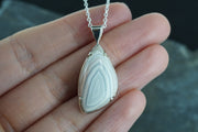 Scottish Agate Sterling Silver Pendant image 1