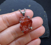 Carnelian Sterling Silver Pendant image 3
