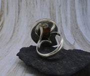 Rare Haematite Ammonite Sterling Silver Ring image 7