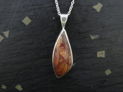 Arthur's Seat Jasper Sterling Silver Fancy Cut Pendant image 0
