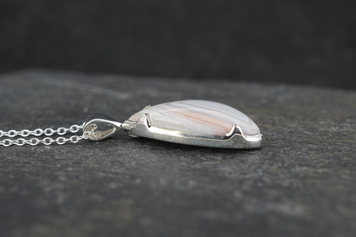Scottish Agate Sterling Silver Pendant image 2