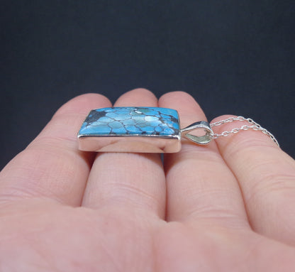 Turquoise Sterling Silver Pendant image 4