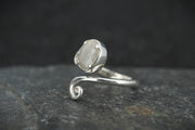 Cairngorm Quartz Sterling Silver Celtic Ring image 3