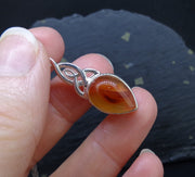 Carnelian Sterling Silver Pendant image 3