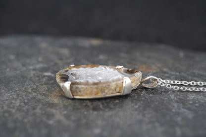 Botswana Agate Sterling Silver Pendant image 2